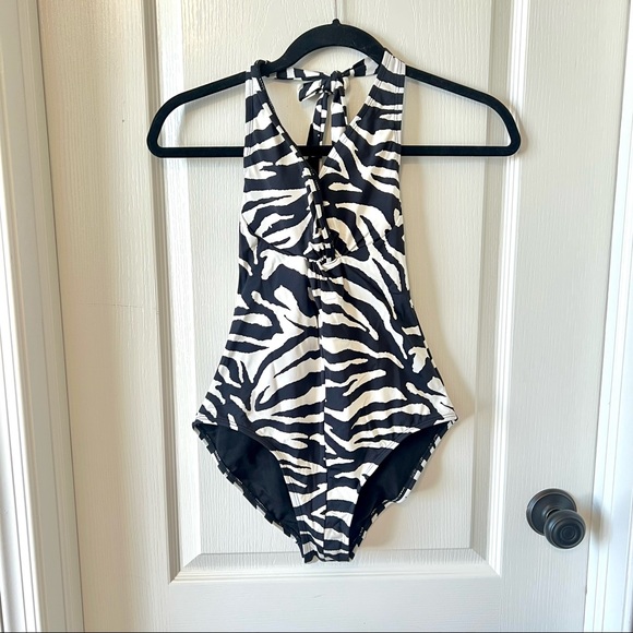 Old Navy Other - OLD NAVY Zebra Print One Piece Bathing Suit—SZ. Small